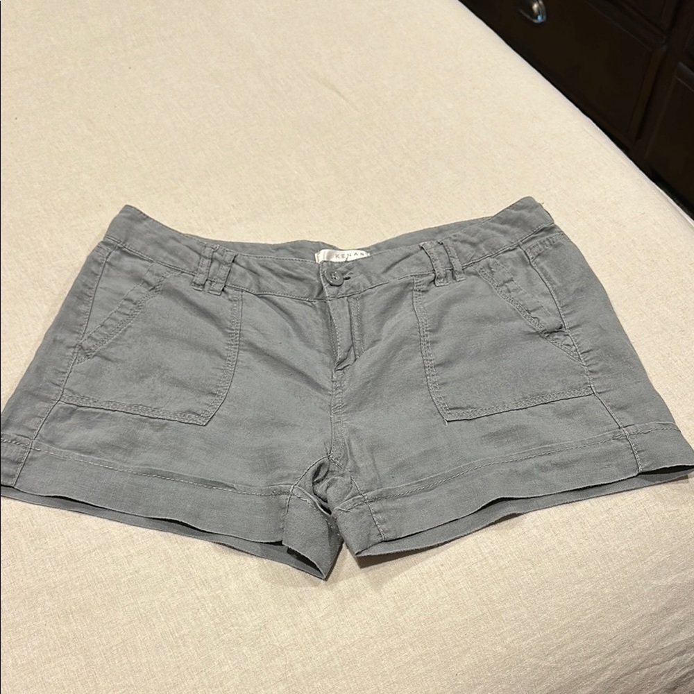Kenar Women's light gray Cargo Shorts size 8